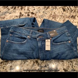 NWT Express Mom Jeans